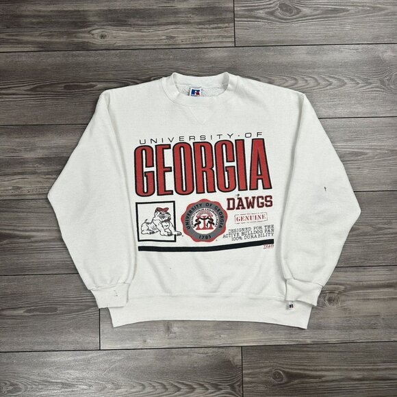 Vintage 90’s University Of Georgia Russell Crewneck - Picture 1 of 8